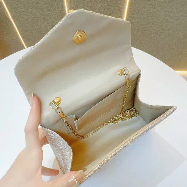 حقيبة كتف نسائية أنيقة بتصميم ريترو