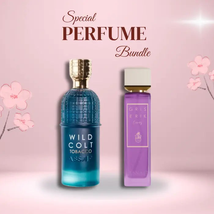 عطر أساف وايلد كولت توباكو + جريس إيريك 200 مل (عرض باقة)