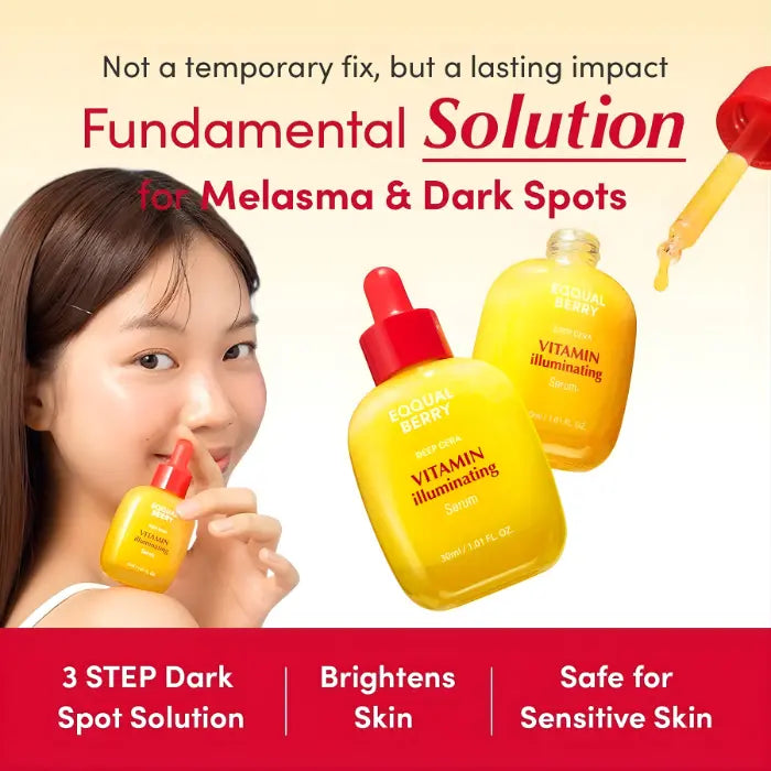 EQQUALBERRY Brightening Serum with Vitamin C [30ml]